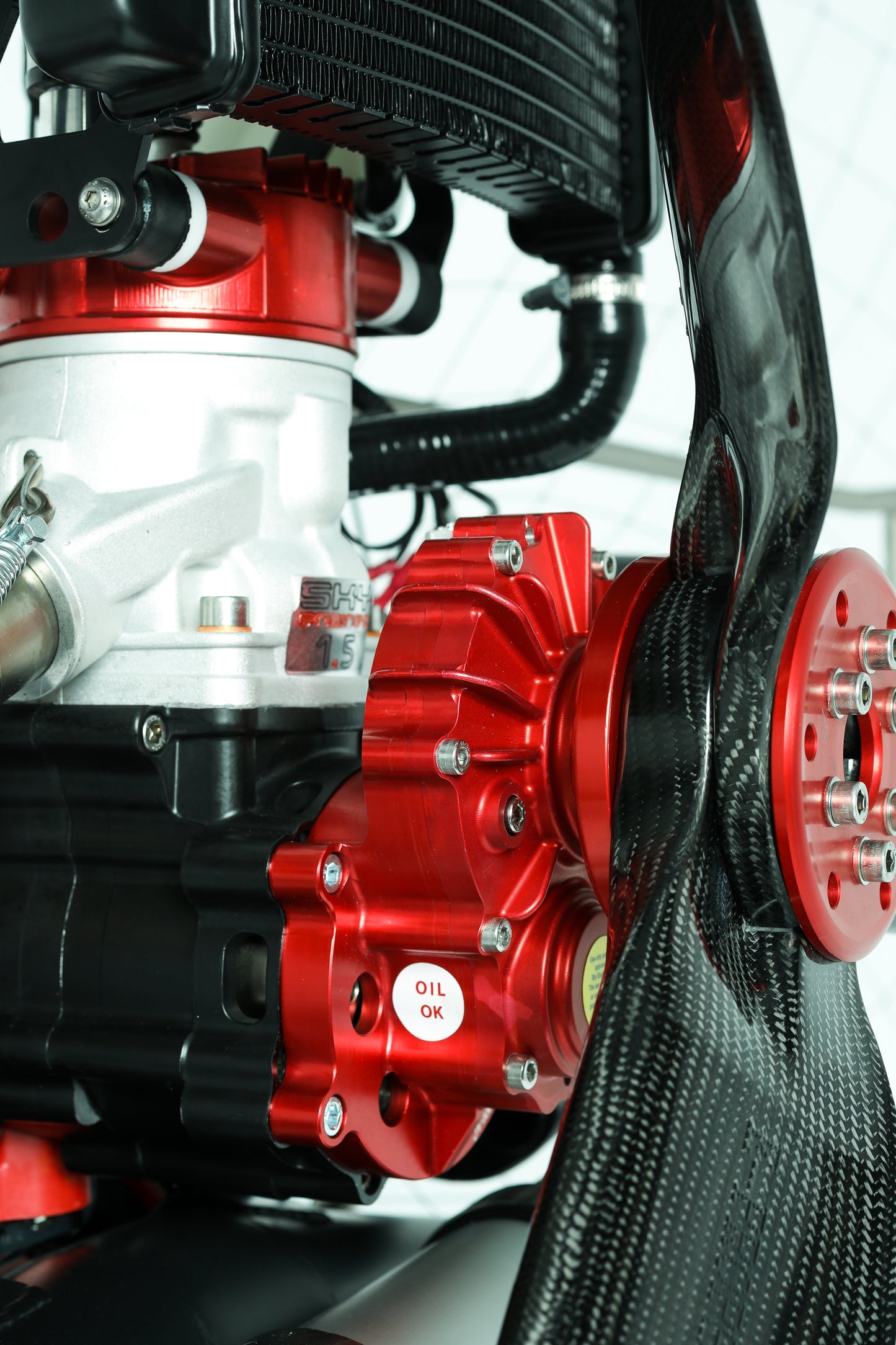 Sky engine 150. Titanium Total Control Frame