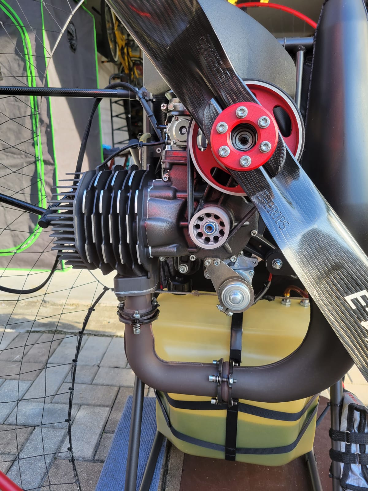 Air conception tornado 280 Magnesium frame