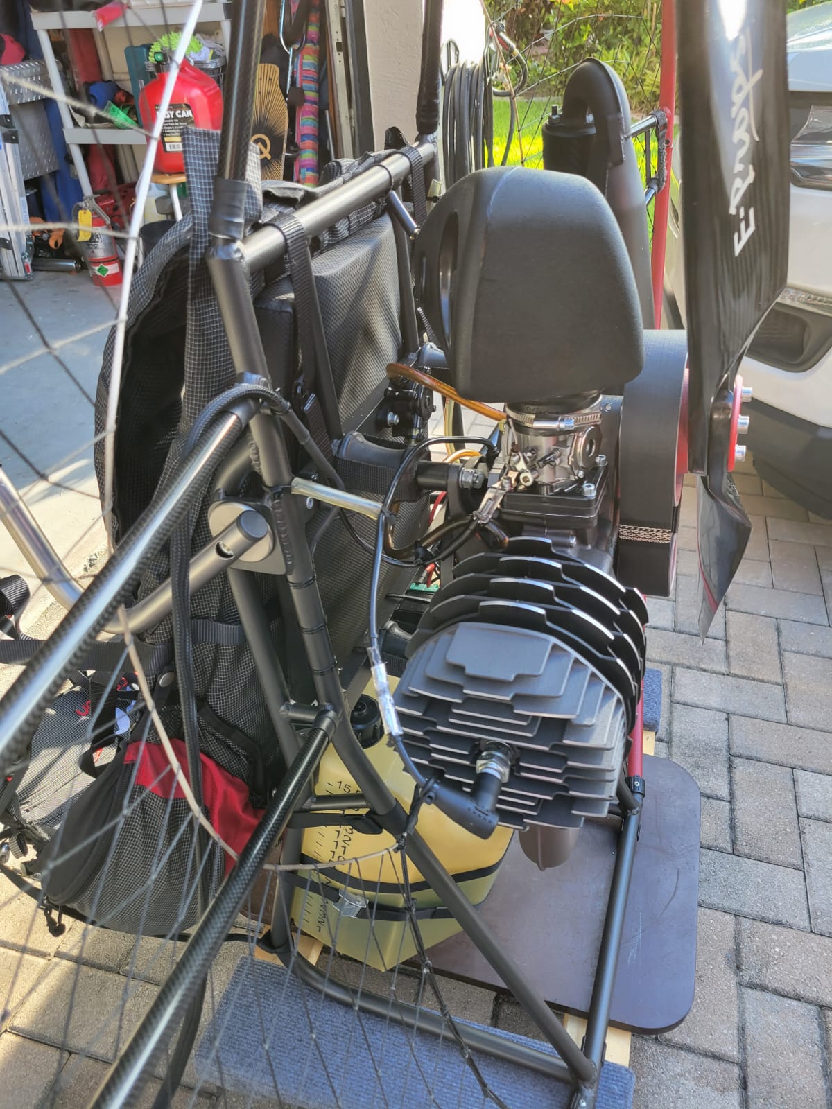 Air conception tornado 280 Magnesium frame